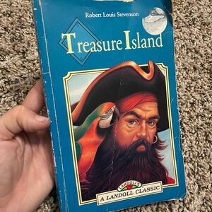 Vintage Treasure Island book